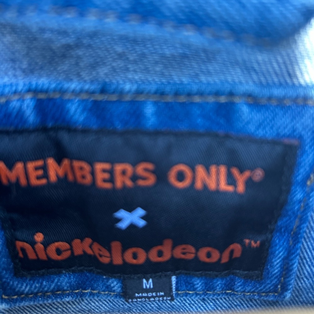 Members Only Blue Denim Jacket - Picture 2 of 5